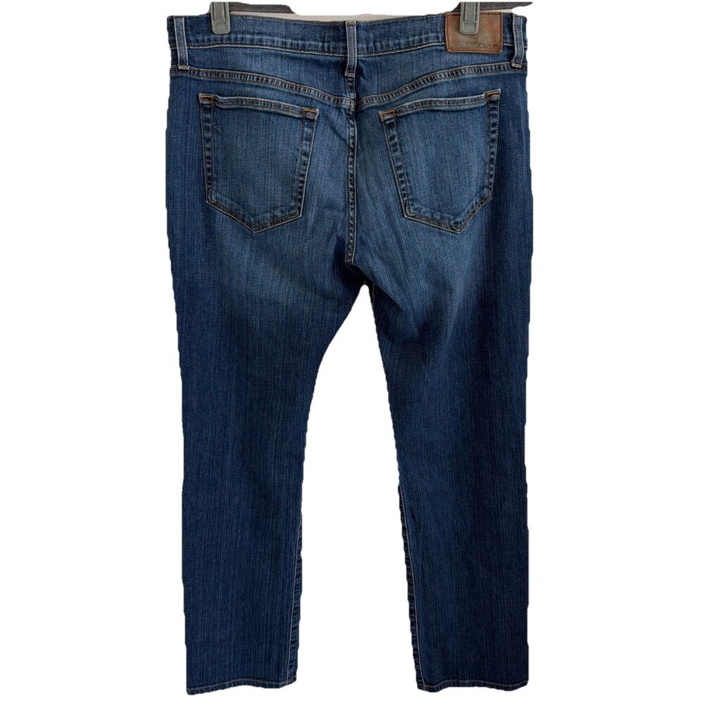 Joes Jeans Mens 36x31 Brixton Straight Narrow Leg Blue Denim Whiskering Fade EUC - Picture 4 of 16